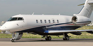 Bombardier Challenger 300 view for Long Island charter