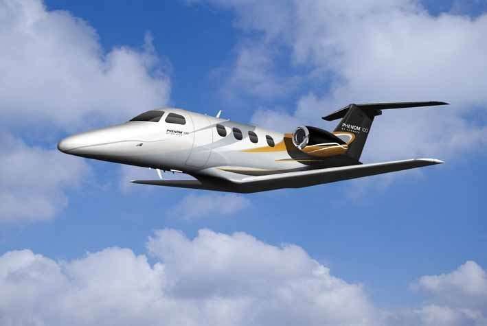Embraer Phenom 100 view for Long Island charter