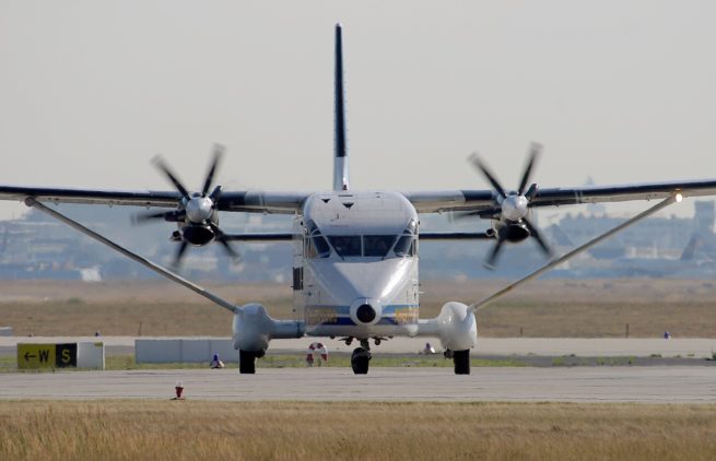 Shorts 360 cargo aircraft for Long Island charter