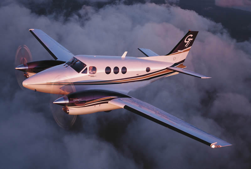 King Air 90 cabin for Long Island charter