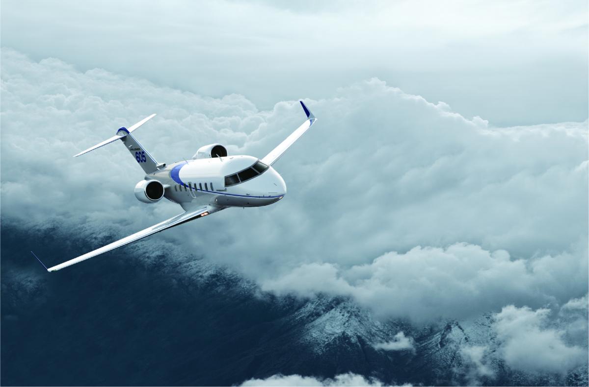 Bombardier Challenger 605 cabin for Long Island charter