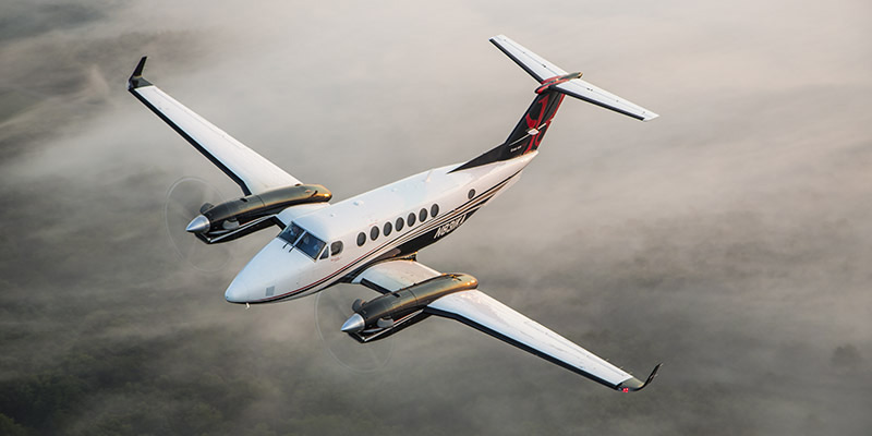 King Air 350 turboprop for Long Island charter