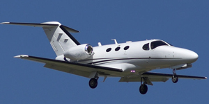 Cessna Citation Mustang view for Long Island charter