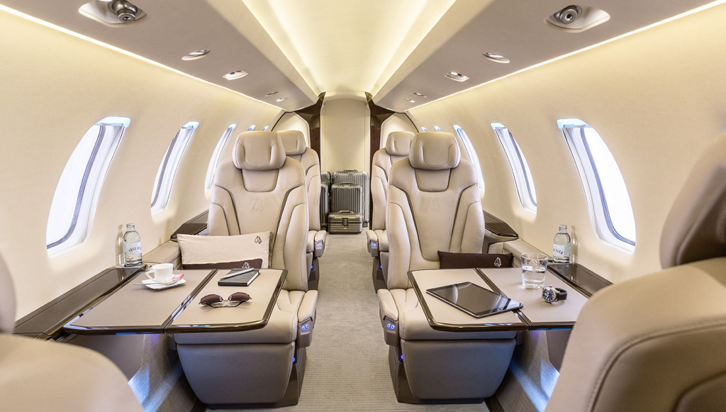 Pilatus PC-24 view for Long Island charter