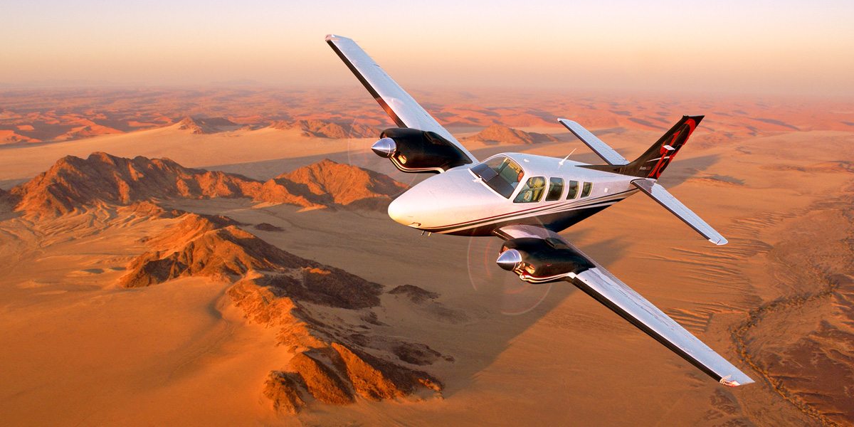 Beechcraft Baron G58 piston for Long Island charter