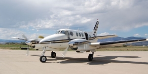 King Air 90 view for Long Island charter