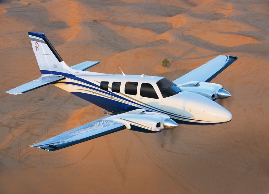 Beech Baron 58 piston for Long Island charter