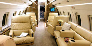 Bombardier Challenger 601 view for Long Island charter
