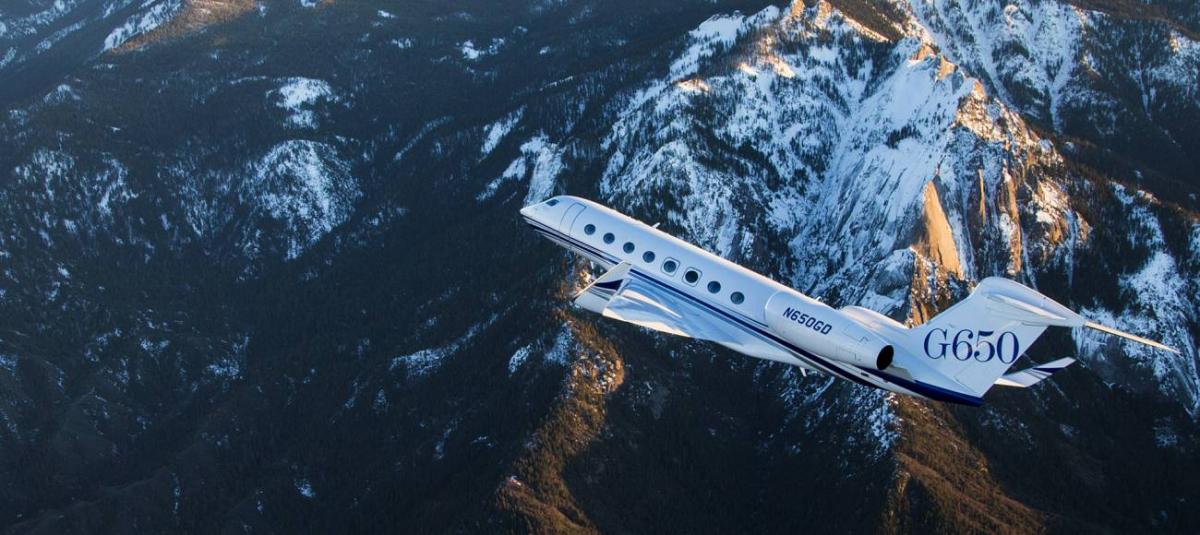Gulfstream G650 cabin for Long Island charter