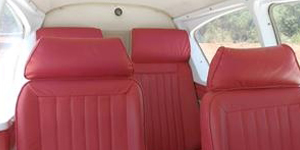 Piper PA-23 Aztec cabin for Long Island charter