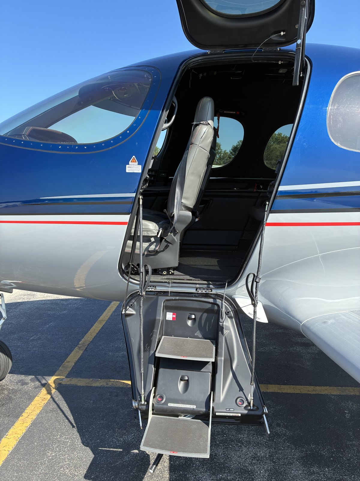 Cirrus Vision Jet SF50 view for Long Island charter