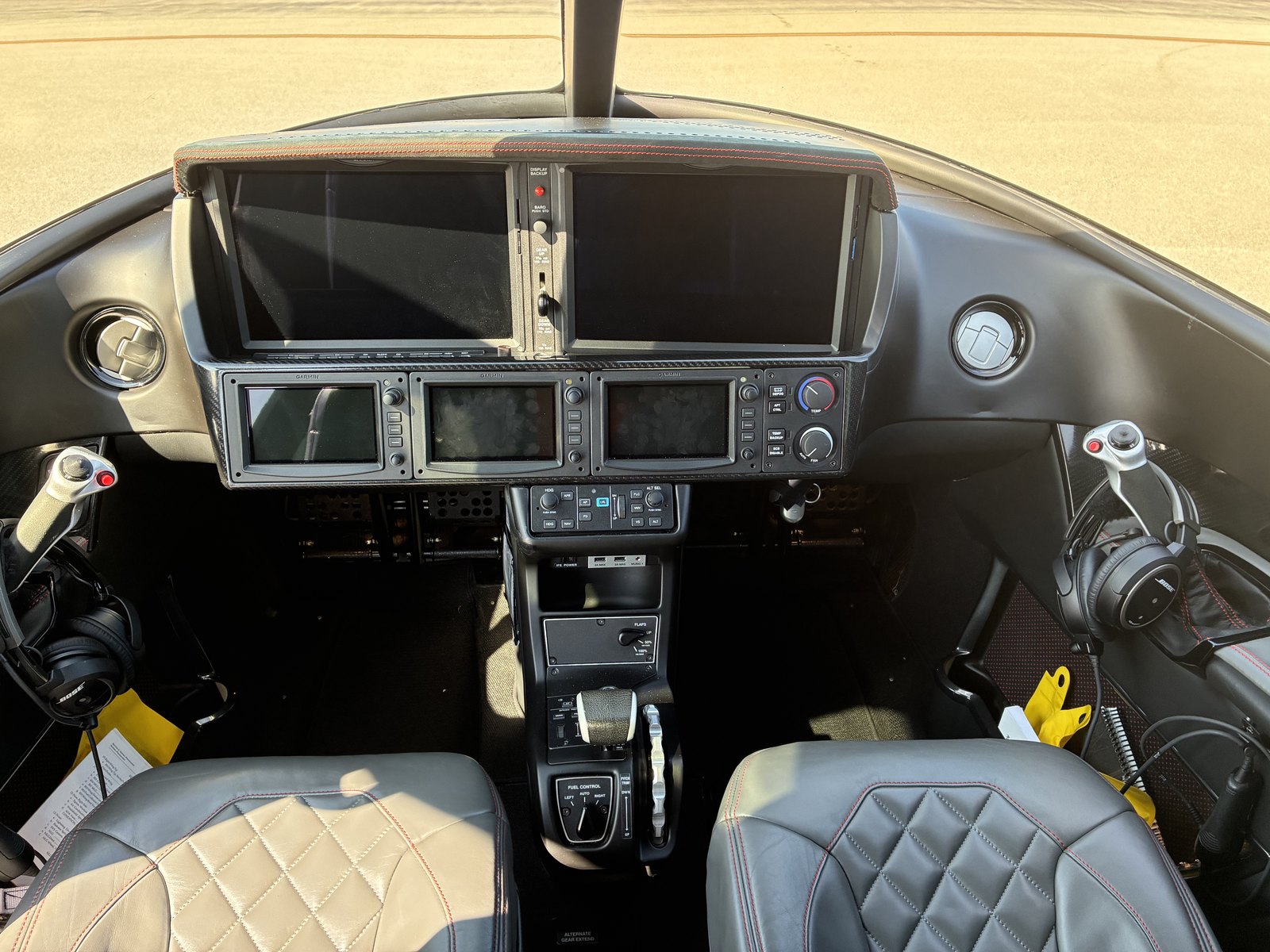 Cirrus Vision Jet SF50 cabin for Long Island charter