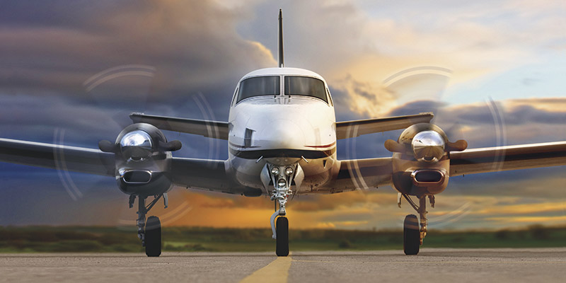 Beechcraft King Air C90GTx cabin for Long Island charter
