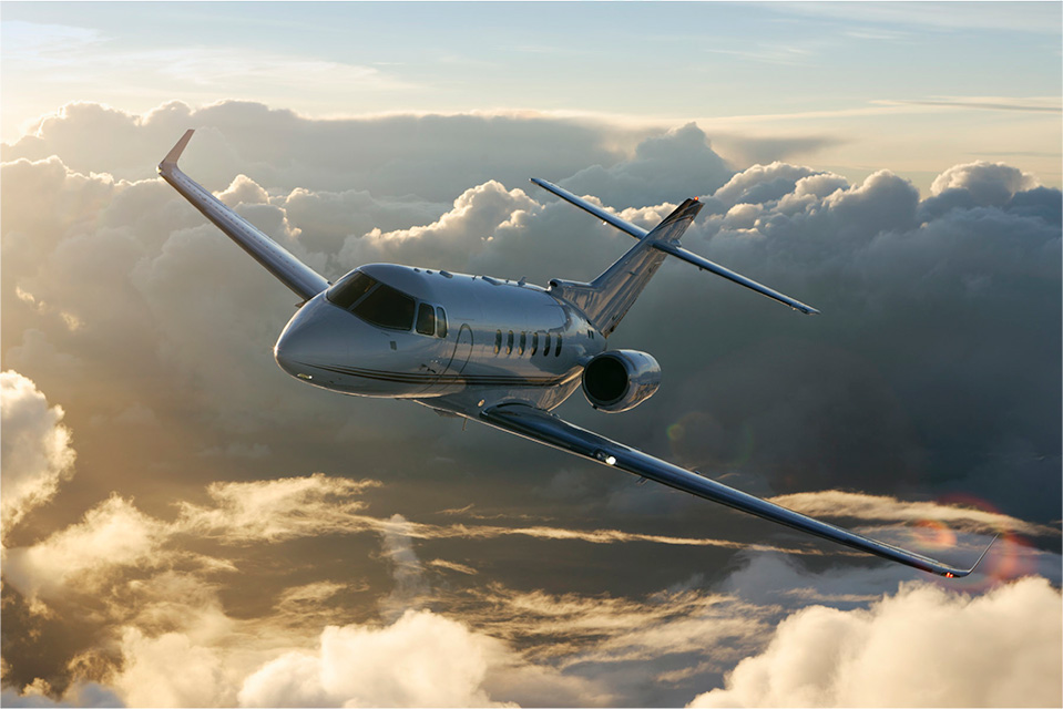 Hawker 900XP cabin for Long Island charter