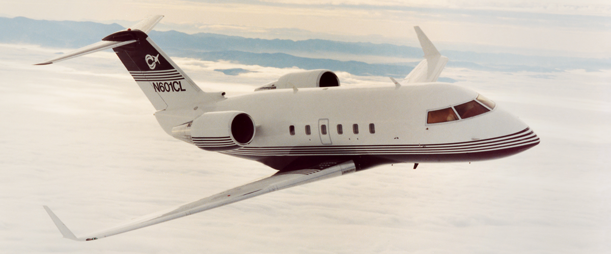 Bombardier Challenger 601 heavy jet for Long Island charter